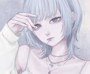 繊細な厚塗りイラスト描きます アイコンや配信背景、MVイラストに。無料オプションも豊富 イメージ2