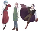 立ち絵制作のご依頼承ります TRPGやアイコン等の立ち絵制作します。 イメージ3