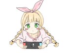 シンプルなタッチのイラスト描きます ずっと見ていたくなる可愛い女の子を描きます イメージ5