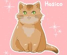 動物の可愛いアイコン描きます 猫、犬、鳥、何の動物でもOKです♪ イメージ1