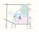 シンプルでわかりやすい地図をお急ぎで制作します 【修正無制限】【迅速】プロデザイナーが必要な地図を制作します イメージ5