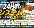 忙しい店舗様向けにモバイルオーダーをご提供します 【24`Seven予約システム】全ての予約はLINEへ通知 イメージ1