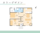 テイストに合う分かりやすい間取り図を作成します 不動産資料・広告・HP等に│テイスト別デザイン│修正無制限 イメージ3