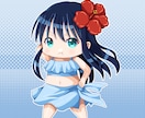 キャッチーなちびキャラSNSアイコン描きます 可愛いキャッチーな女の子のアイコンで人々の心を鷲掴みします イメージ3