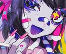 目に止まるポップでかっこいいアイコン描きます 彩度の高い引き込まれるようなアイコンをお描きします！ イメージ1