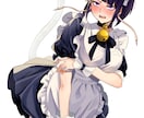 等身1枚絵6000円〜イラスト作成します アイコン、1枚絵、動画用、キャラデザ、衣装デザイン等 イメージ4