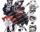かわいいイラスト制作いたします SNSアイコンやTRPG用立ち絵等のイラストを制作します イメージ1