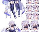 商用利用〇~ご希望のイラスト制作致します TRPG立ち絵から1枚絵まで幅広く対応します！ イメージ8