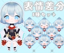 商用利用可！かわいいミニキャライラスト制作します 表情差分セットあり！キャラデザもできます！ イメージ3