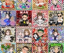 最短納品！！ビックリマン風似顔絵イラスト制作します アイコンやデジタルギフトに！シール印刷の対応も可能です！ イメージ10