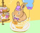 ゆるくてシュールな似顔絵を描きます ただ似せるのではなく、色々な姿に変身させてみます!! イメージ6