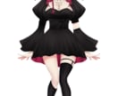 Vtuberイラストからモデリングまで制作します 2体限定特価！早期納品ご相談ください！ イメージ3