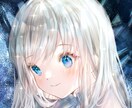snsのアイコンを作成します 版権○！キラキラとした目の女の子を描きます。無料修正5回まで イメージ1