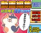 動画を丁寧に編集いたします 内容に合った編集で動画の持ち味を活かします！ イメージ1