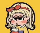 ポップで目を惹くイラスト描きます 挿絵・SNSアイコン・プレゼントにおすすめ！ イメージ1