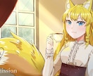 商用利用0円！立ち絵・一枚絵など丁寧に描きます アイコン・ヘッダー・VTuber等、商用利用OK！安心対応 イメージ5