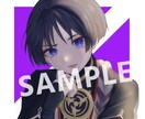 かわいい厚塗り風SNSアイコンの制作など承ります 商用利用可。配信や動画一枚絵などにも対応！ イメージ3