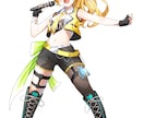 VTuberや配信者の方向け！全身イラスト描きます 商用利用可！キービジュアル、アクスタなどにどうぞ！ イメージ6