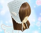ヘアアクセ、小物、なんでも編みます これからの季節、自分だけの可愛いほしくないですか？♡ イメージ8