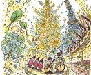 やさしいかわいいタッチのイラスト作成します 手書きならではのあたたかいイラストを提供します！ イメージ1