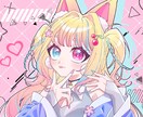 可愛くポップで明るいイラストお描きします アイコン・ヘッダー・サムネにどうぞ！ イメージ1