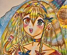 あなただけのオリジナルヒロインを手描きします。ます オリジナルヒロインの作画の提供。 イメージ5