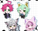 ゆるぽちゃ！2頭身なデフォルメ/SDキャラ描きます アイコン、動画素材、グッズ、スタンプ等幅広く対応します！ イメージ7