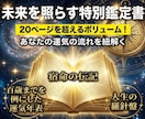 貴方の未来を照らす鑑定書「宿命の伝記」を執筆します あなたの命式から運気を精緻に分析して未来への助言を贈ります イメージ1
