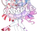 SD、サムネイル、キービジュアルお描きします 配信、動画活動に使える可愛いイラストが欲しい方にオススメ！ イメージ3