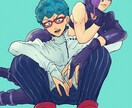 エモくて目を惹くイラスト描きます かっこいいイラストからかわいいデフォルメまでなんでも！ イメージ3