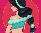 女の子のイラストを描きます デザイン性を重視したものを主に描いています！ イメージ3