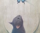 ペットのお写真から油絵作品を制作します 細密描写によるリアルで可愛い作品をお届け イメージ4