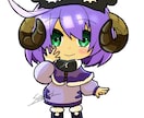 SDキャライラスト描きます 配信やSNSアイコンにおススメのシンプルSDイラスト！ イメージ2