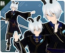 VTuber/VRChat用3Dモデル作ります 商用利用込★キャラデザからお任せ◎武器や小物もつくれます！ イメージ7