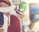 魅力的で高品質な一枚絵を描きます 【活動者様向け！】商用費込み！オリジナル絵で魅力的に見せる！ イメージ3