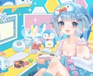 イラスト（一枚絵）制作します 商用利用OK！Vtuber活動者様や個人観賞に イメージ5