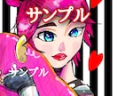 マンガ風 アイコン 描きます 格安オリジナルアイコン作成！！ イメージ1