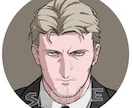 イケおじアイコン描きます 格好良い男性キャライラストが欲しい方へ！ イメージ2