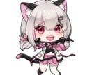 DX版：商用OK！カワイイちびキャラ描きます 動画のサムネ、グッズなどに最適な可愛いイラスト イメージ4
