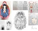 イラストを作成致します あなたもわたしもきみもぼくもみーんなにおすすめ！ イメージ1