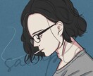 優しいタッチで惹きつける表情を描きます 個性のあるアイコンが欲しい方へ イメージ3