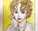 似顔絵描かせて頂きます お写真をもとにして似顔絵描かせて頂きます。 イメージ1