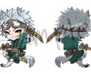 かわいいデフォルメキャラクター描きます 使い勝手のいいこじんまりデフォルメキャラ イメージ2