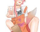夢絵・立ち絵・アイコン・イラストお描きします 様々な絵柄で描くことができます イメージ4