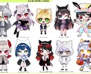 ミニキャライラストかきます 貴方だけの可愛いミニキャライラストを作成します イメージ9