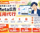少額予算でスタート!｜Meta広告運用代行します 【先着5名様限定】月額予算1.5万円から対応できます！ イメージ1