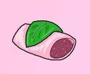 シンプルな食べ物イラストを制作します あなたの大好きなご飯、スイーツなどを、シンプルイラストに！ イメージ4
