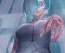 イラスト描きます アイコンや立ち絵など、厚塗りでいろいろ描きます。 イメージ4
