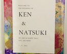 おしゃれウェルカムボード本格ペイントで描きます 結婚式後にもお部屋のアートとして飾れます！ イメージ6