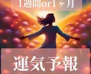 期間限定1週間の運勢を占います 恋愛運、仕事運、金運、勉強運など イメージ1
